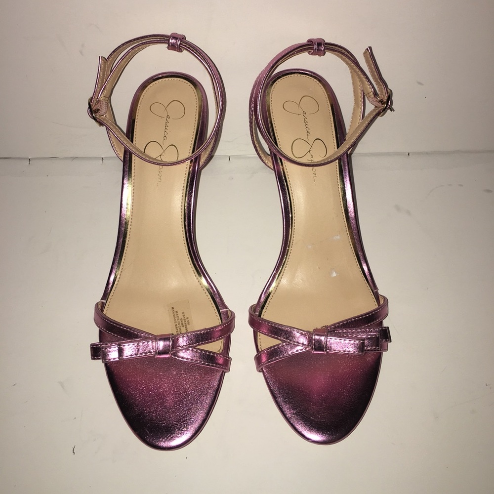 NWOT - Jessica Simpson - metallic pink/purple